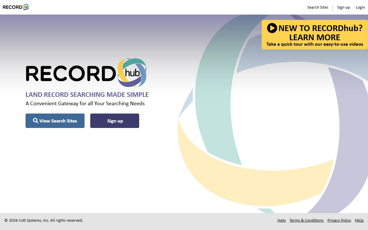 RECORDhub historical probate record portal